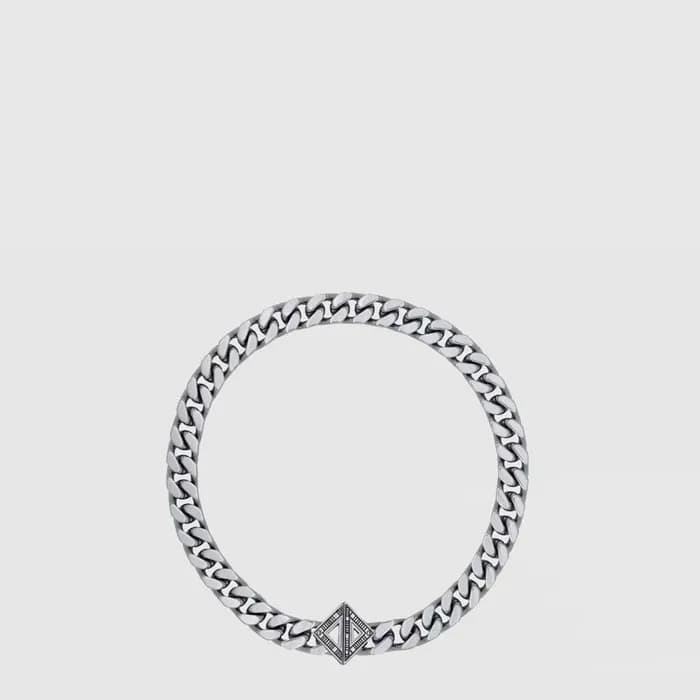 디올 남성 CD 다이아몬드 네크리스 - Dior Mens CD Diamond Necklace - acc9654x - 1