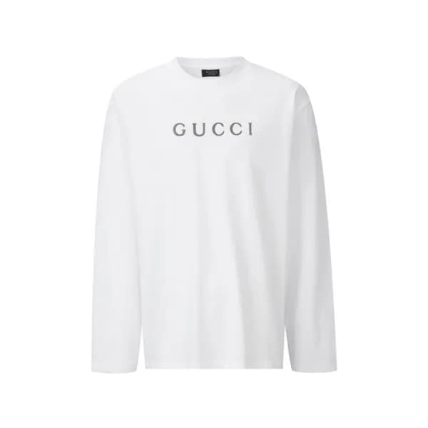 구찌 남성 라운드 긴팔티 - Gucci Mens Round Tshirt - guc17533x - 1