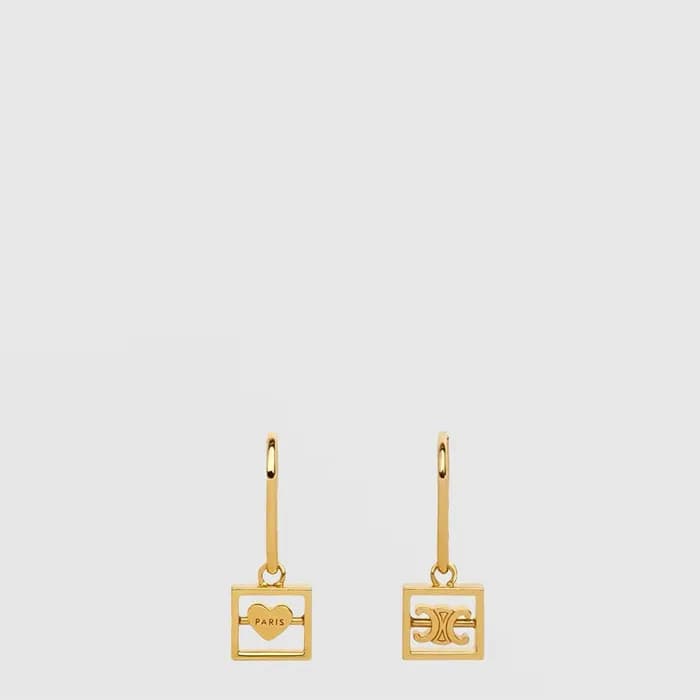 셀린느 여성 골드 이어링 - Celine Womens Gold Earring - acc10530x - 1