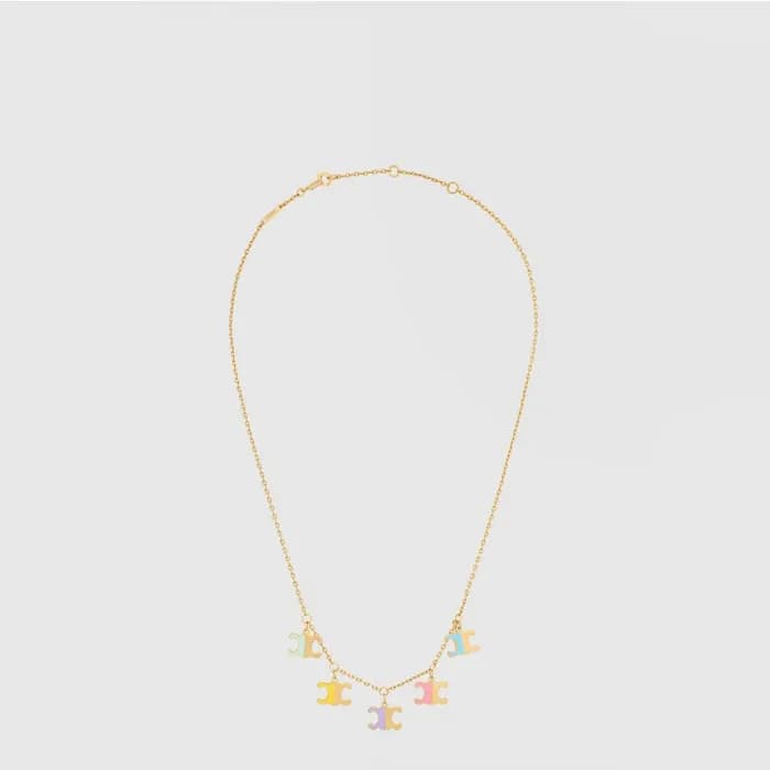 셀린느 여성 트리옹프 네크리스 - Celine Womens Triomphe Necklace - acc10582x - 1