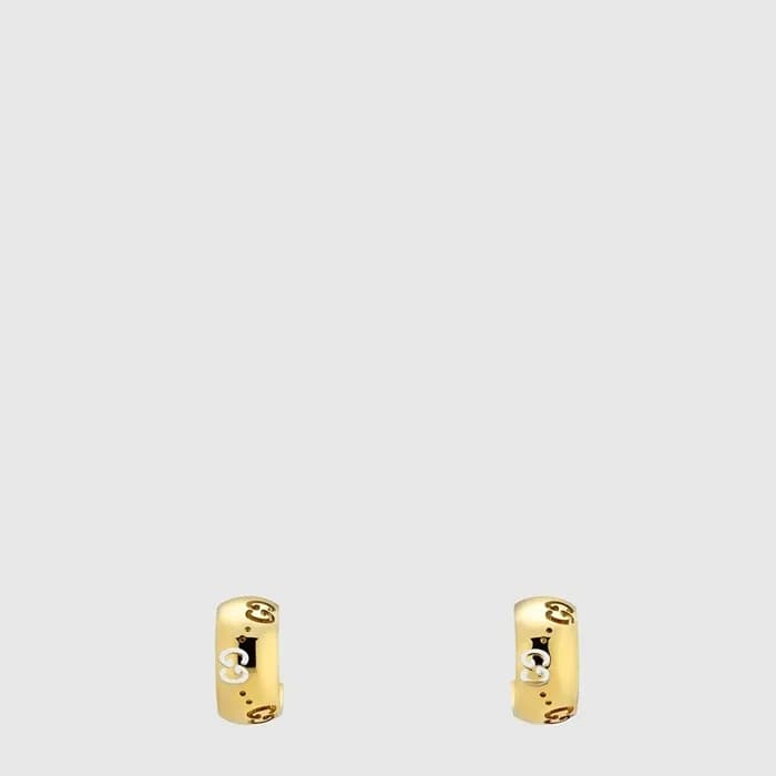 구찌 여성 아이콘 GG 후프 이어링 - Gucci Womens Icon GG Hoop Earring - acc10754x - 1