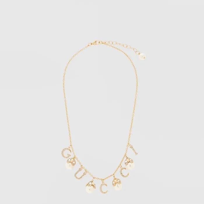 구찌 여성 펄 네크리스 - Gucci Womens Pearl Necklace - acc10927x - 1