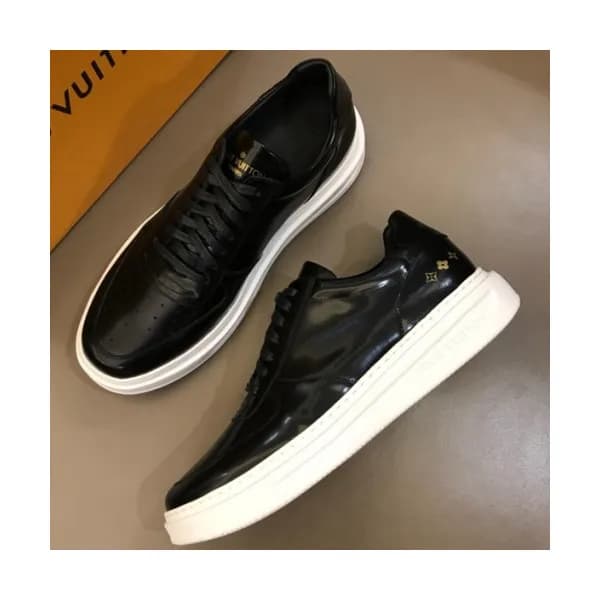 LOUIS VUITTON 2018 MENS LEATHER SKEAKERS - 루이비통 남성… - 1