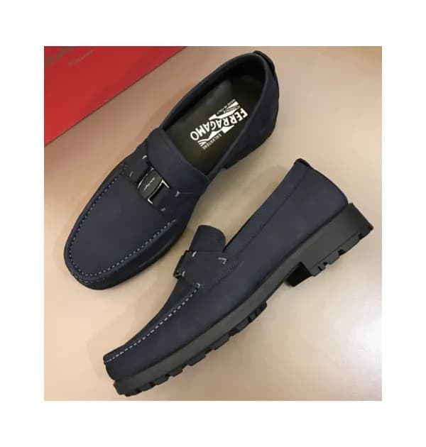 FERRAGAMO 2018 MENS U-TIP LEATHER LOAFER - 페레가모 남… - 1
