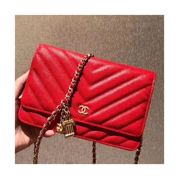 Chanel 2018/2019 WOC Chain Cross Bag,19CM - 샤넬 201… - 1