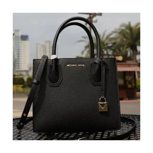 Michael Kors Leather Tote Shoulder Bag, 21/26/32CM… - 1