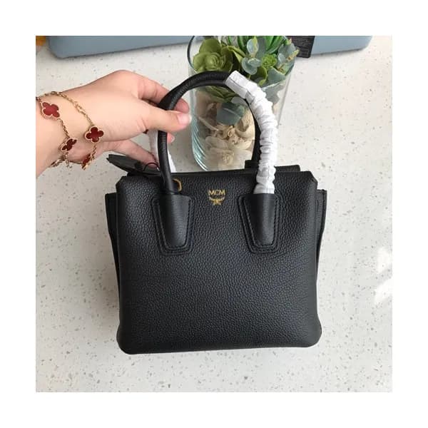 MCM Milla Leather Tote Shoulder Bag,19cm - 엠씨엠 여성용… - 1
