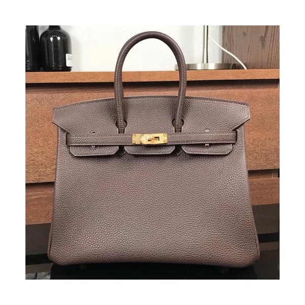 Hermes Birkin Togo Leather Tote Shoulder Bag ,25cm… - 1