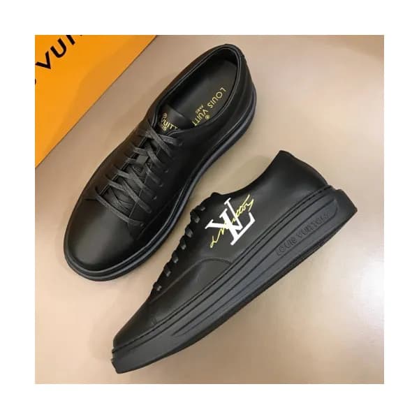 Louis Vuitton 2018 Mens Leather Sneakers - 루이비통 신상… - 1