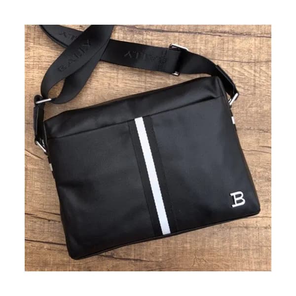 Bally 2018 Leather Shoulder Bag,28cm - 발리 2018 레더… - 1