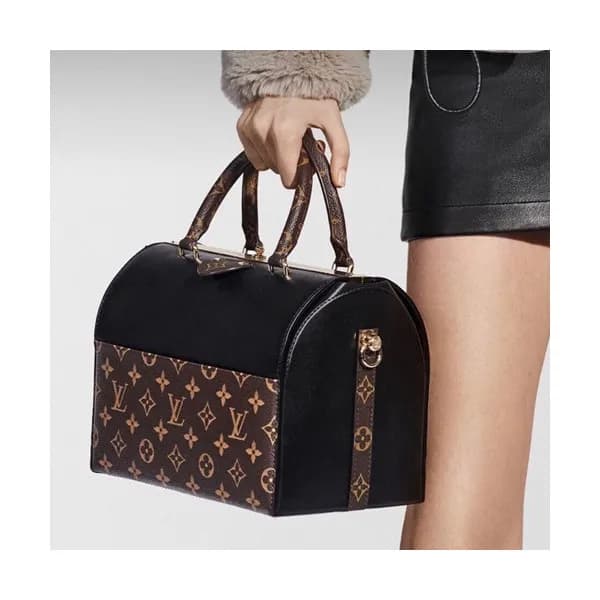 Louis Vuitton Speedy Doctor Tote Shoulder Bag,25cm… - 1