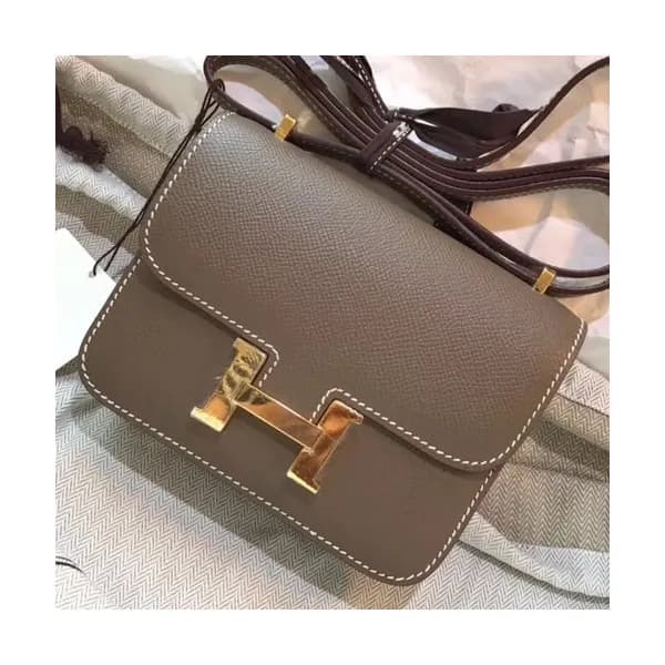 Hermes Constance Epsom Leather Shoulder Bag,14cm -… - 1