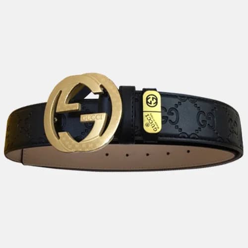 Gucci 2019 Mens GG Buckle Business Leather Belt - … - 1