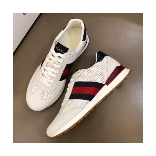 [클래식]Gucci 2019 Mens Ace Leather Sneakers - 구찌 남성 … - 1