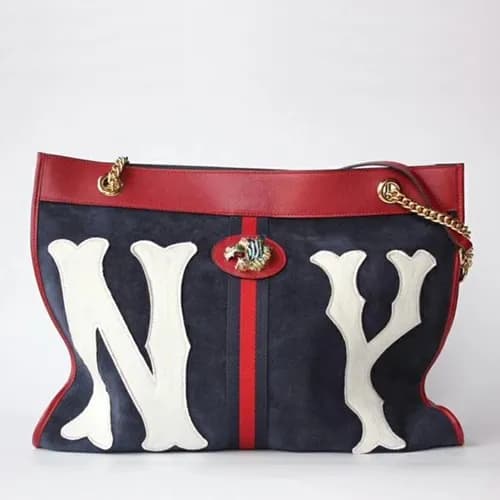 Gucci 2019 Tiger Head Large Women Tote Shoulder Sh… - 1