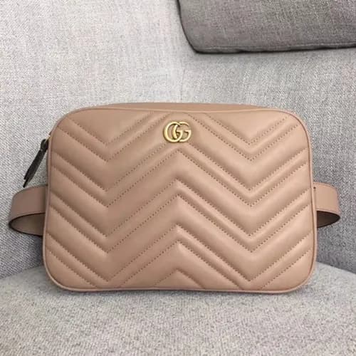 Gucci 2019 Matlase Belt Bag,24CM - 구찌 2019 마틀라세 벨트… - 1