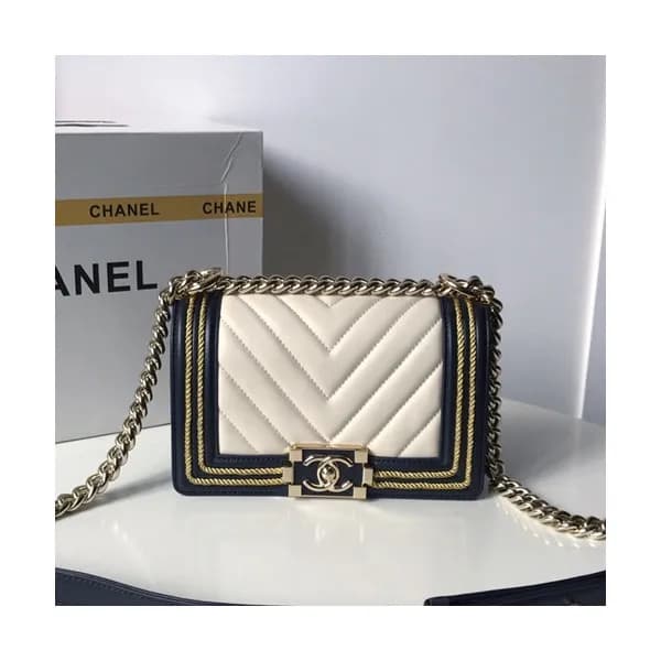 Chanel 2019 Leboy Leather Chain Shoulder Bag ,20CM… - 1