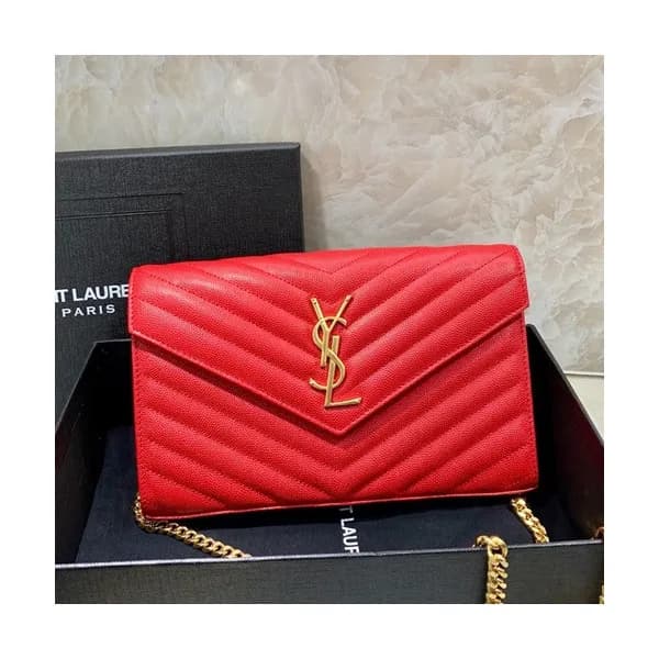 Saint Laurent Women Monogram Chain Shoulder Bag,22… - 1