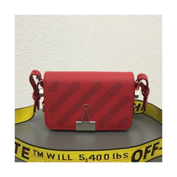 Off White 2019 Leather Shoulder Bag,18cm - 오프화이트 2… - 1