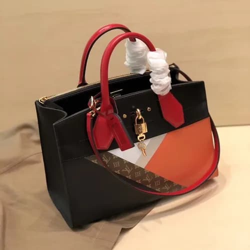 Louis Vuitton 2019 City Steamer Tote Bag,26.5cm - … - 1