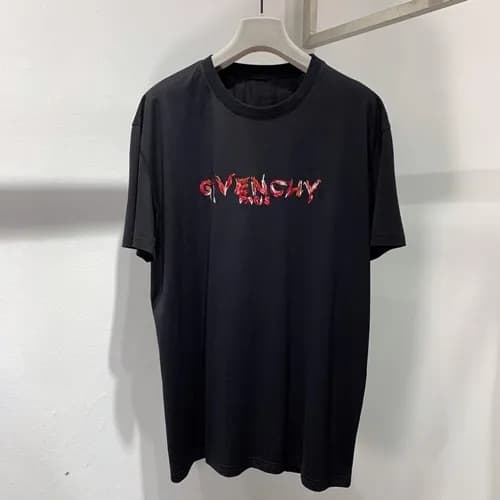 Givenchy 2019 Mm/Wm Logo Oversize Cotton Short Sle… - 1
