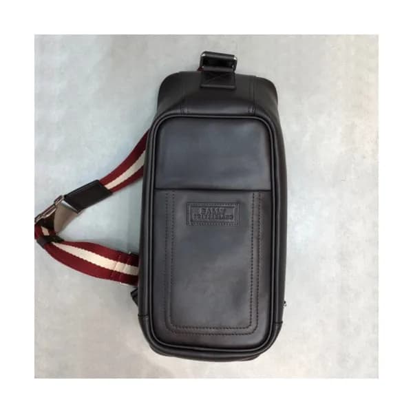 Bally 2019 Leather Hip Sack,40cm - 발리 2019 레더 남성용… - 1