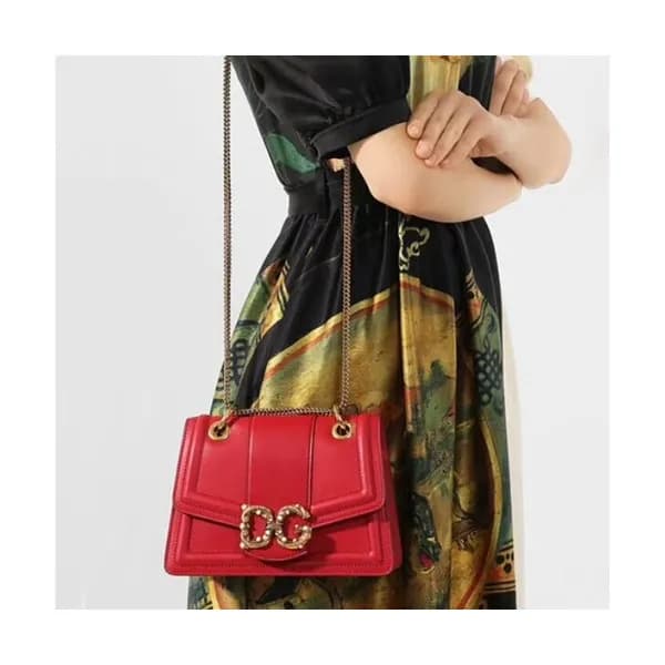 Dolce&Gabbana 2019 Leather Shoulder Cross Bag ,23C… - 1
