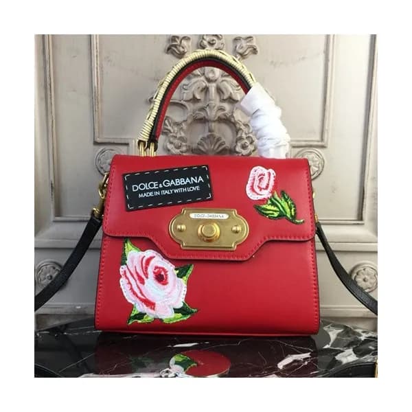 Dolce&Gabbana 2019 Leather Tote Shoulder Bag ,24CM… - 1