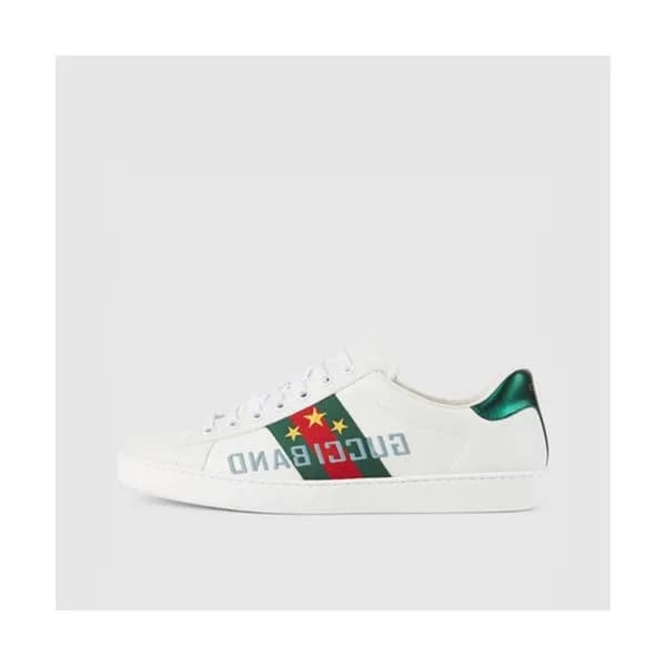 Gucci 2019 Mm/Wm Leather Sneakers - 구찌 2019 남여공용 레… - 1