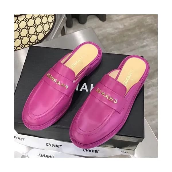 Chanel 2019 Ladies Leather Bloafer Slipper - 샤넬 20… - 1