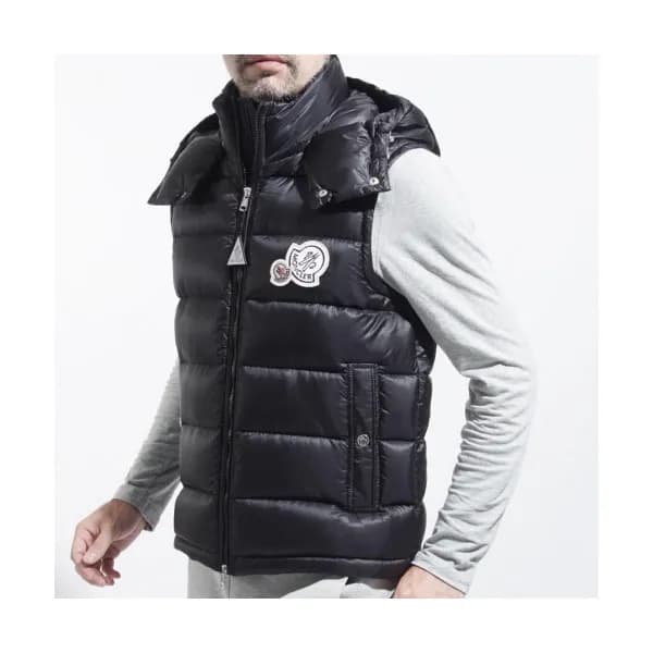 Moncler 2019 Mens Patch Logo Down Pedding Vest - … - 1