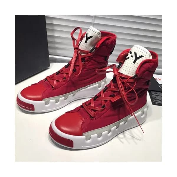 Y-3 2019 Mm / Wm Leather Sneakers - 요지야마모토 2019 남여… - 1