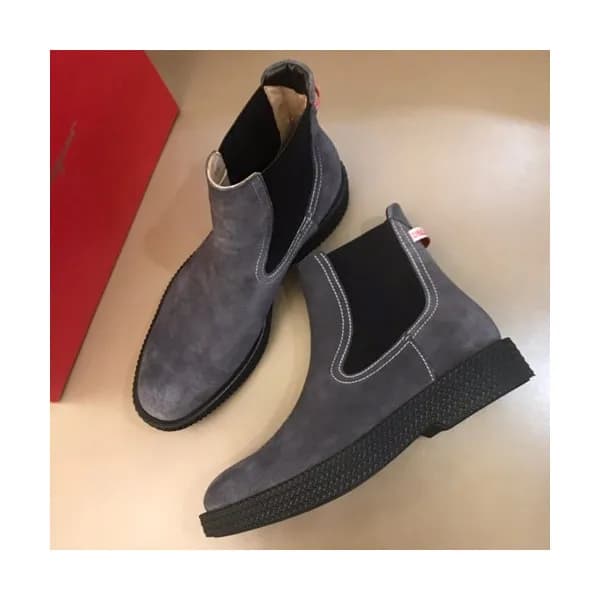 Ferragamo 2019 Mens Suede Boots - 페라가모 2019 남성용 스웨… - 1