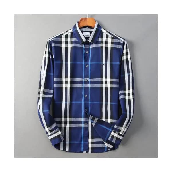 Burberry 2019 Mens Vintage Logo Slim Fit Cotton sh… - 1