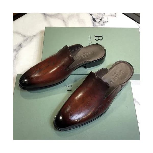 Berluti 2019 Mens Leather Bloafer - 벨루티 2019 남성용 … - 1
