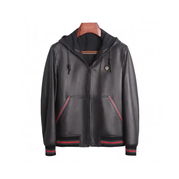 Gucci 2019 Mens Logo Casual Sheep-skin Jacket - 구찌… - 1