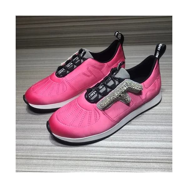 Fendi 2019 Ladies Silk Sneakers - 펜디 2019 여성용 실크 스… - 1