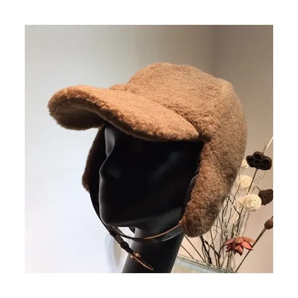 Fendi 2019 Ladies Lambs Wool Cap - 펜디 2019 여성용 램스울… - 1