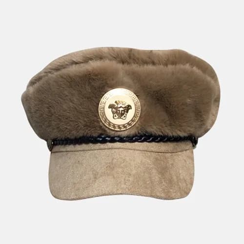 Versace 2019 Ladies Fur Cap - 베르사체 2019 여성용 퍼 모자 V… - 1