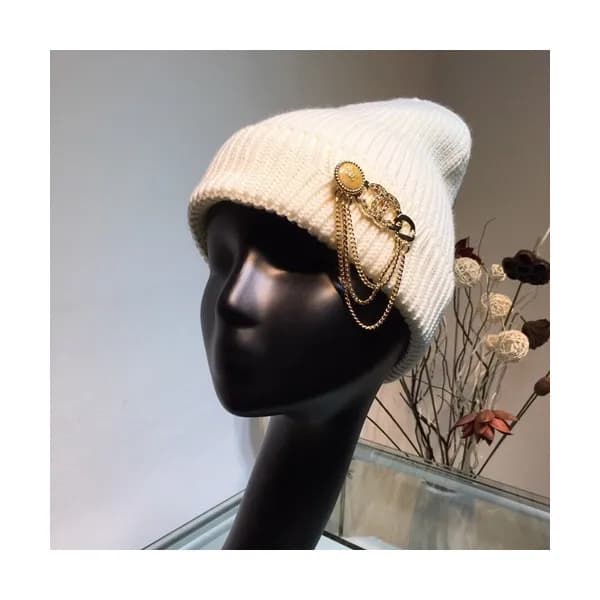 Chanel 2019 Ladies Knit Cap - 샤넬 2019 여성용 니트 모자 CH… - 1