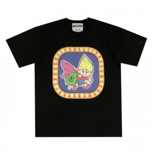 [모스키노]Moschino 2019 Mm/Wm Logo Cotton Short Sleeve… - 1