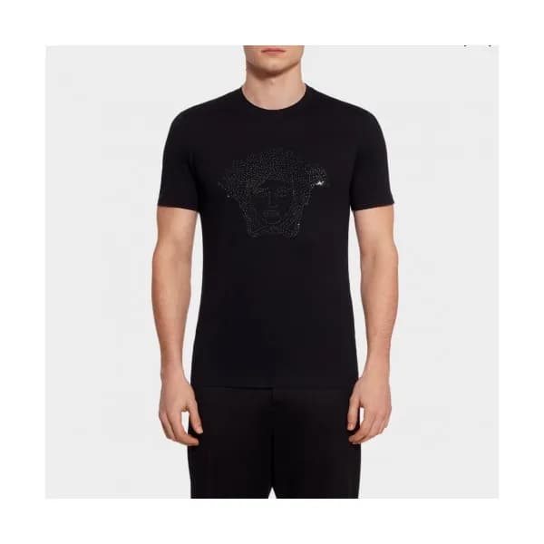 [베르사체]Versace 2020 Mens Logo Silket Short Sleeved … - 1