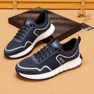 Hugo Boss 2019 Mens Leather Running Shoes - 휴고보스 2…