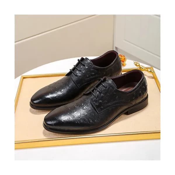 Gucci 2020 Mens Leather Oxford Shoes - 구찌 2020 남성… - 1