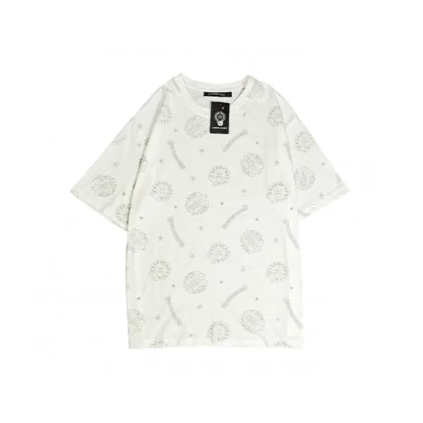 [크롬하츠]Chrome hearts 2020 Mens Logo Casual Short Sl… - 1