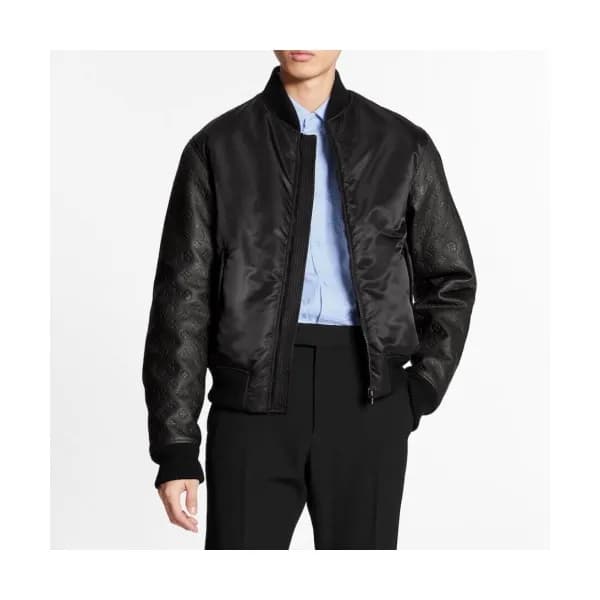 [루이비통]Louis vuitton 2020 Mens Logo Leather Jackets… - 1