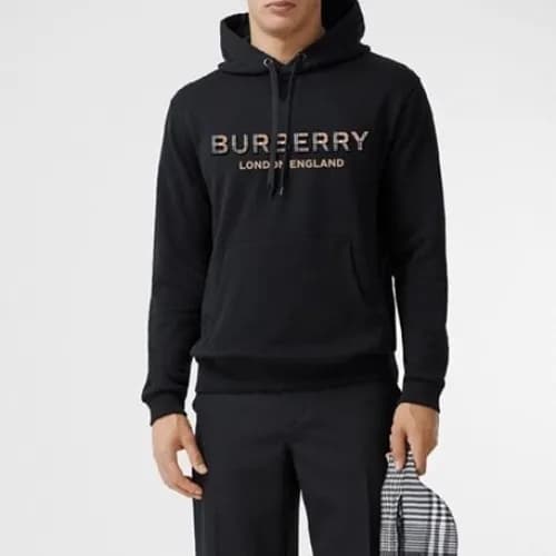 [버버리]Burberry 2020 Mm/Wm Logo Casual Cotton Hoodie… - 1