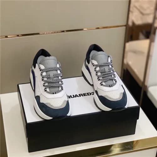 Dsquared 2020 Men's Leather Sneakers - 디스퀘어드 2… - 1