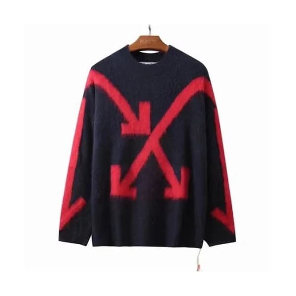[오프화이트]Off-white 2020 Mm/Wm Brush Mohair Knit Swea… - 1