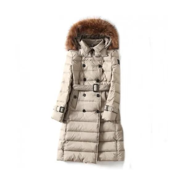 Burberry 2021 Womens Logo Duck Down Long Padding -… - 1